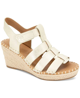 Gentle Souls Women's Capelin Wedge Sandals