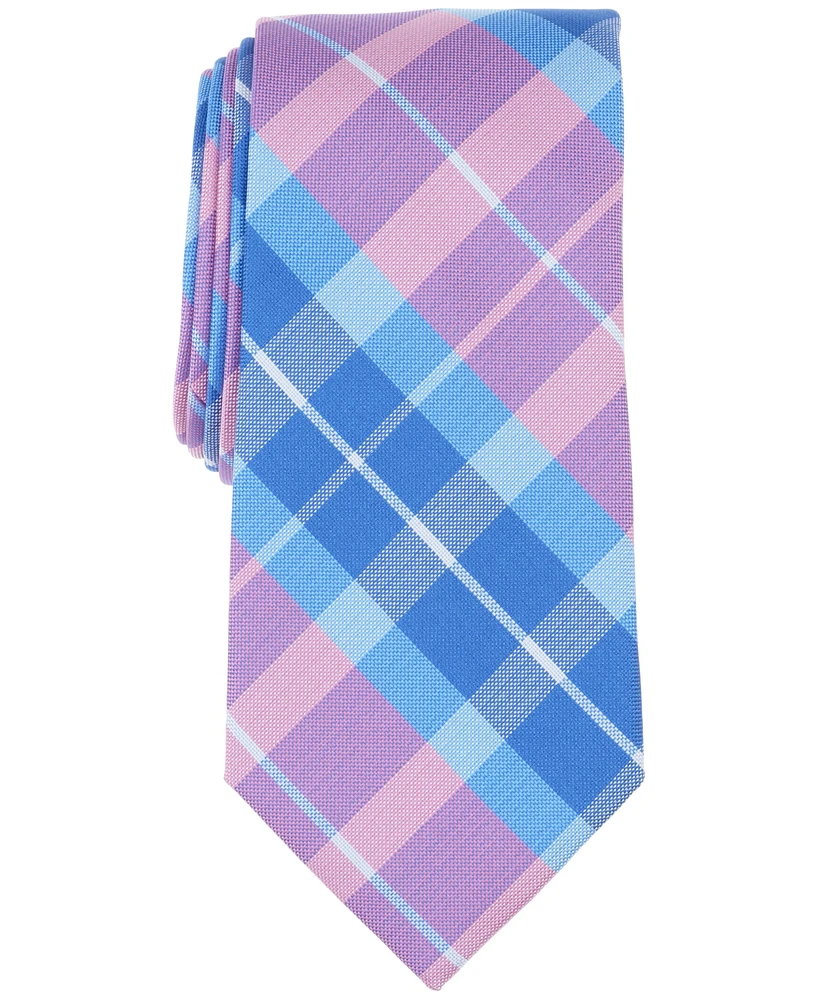 Club Room Men's Carew Plaid Tie, Exclusively at Macy's