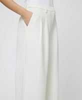 French Connection Women's Azra Twill Pleated Pants