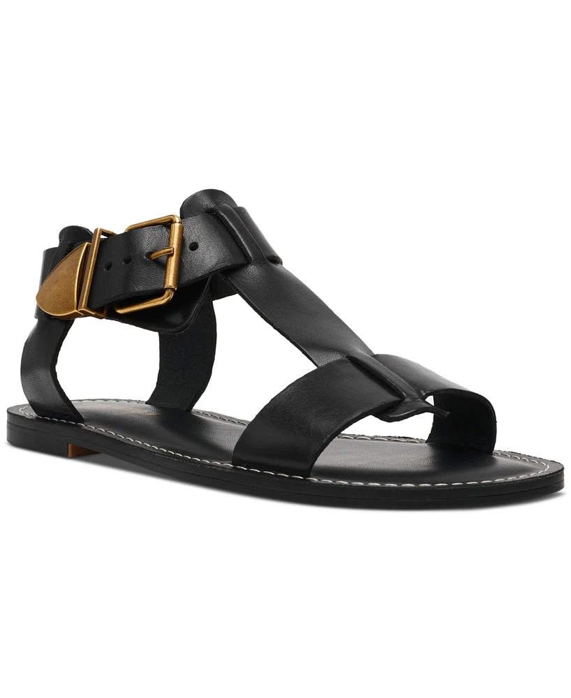 Steve Madden Women's Brazinn Gladiator Flat Sandals