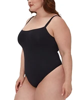 Maidenform Women's Everyday Seamless Shapewear Thong Bodysuit DMS830