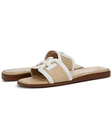Sam Edelman Women's Irina Logo Emblem Slide Sandals