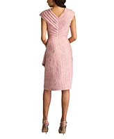 Tadashi Shoji Emery Floral Jacquard Dress