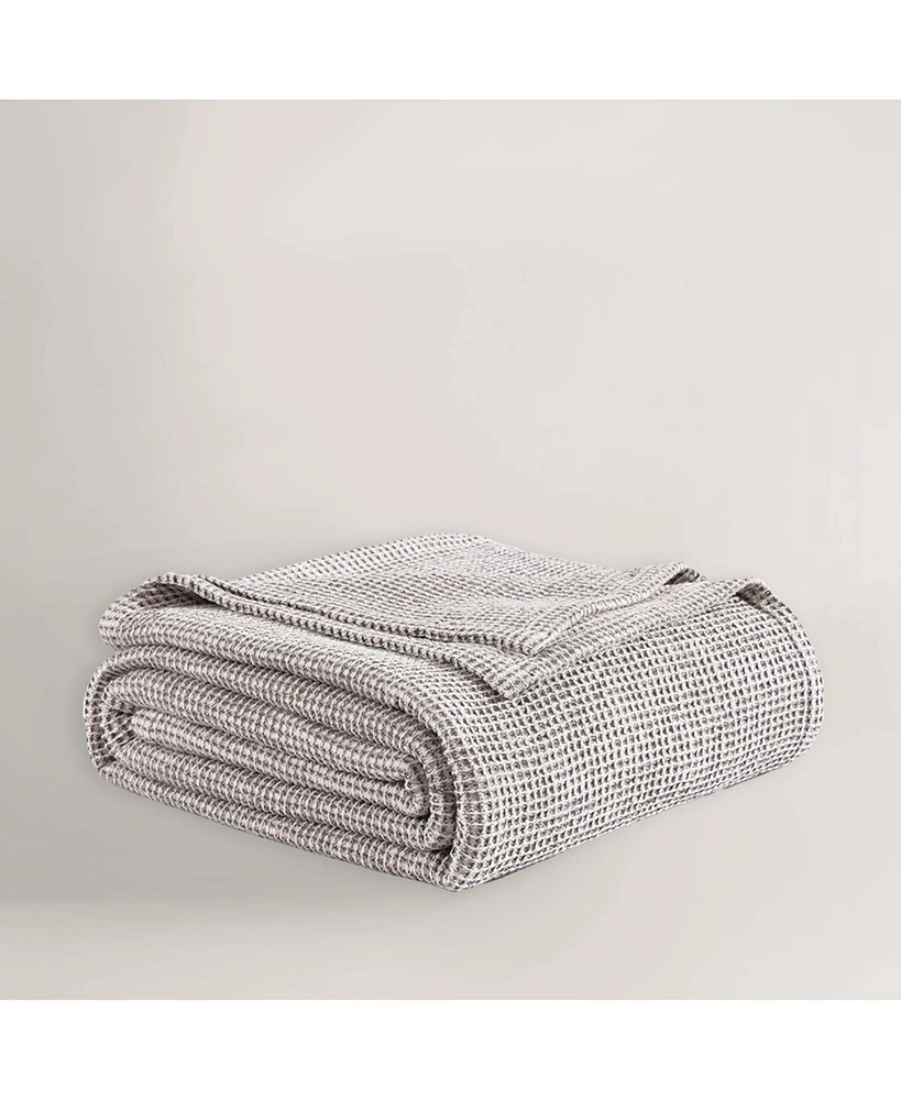 Organic Cotton Washed Waffle Blanket