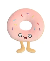 Aurora Small Demi Donut Wackadoodles Crazy Plush Toy Pink 7.5"