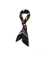 Kate Spade New York Women's Painterly Strokes Bandana Scarf