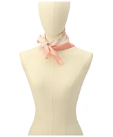 Kate Spade New York Women's Spring Pansies Silk Bandana Scarf