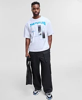 Mode of One Men's The Future Relaxed-Fit Graphic T-Shirt, Exclusively at Macy's