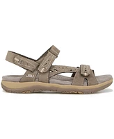 Jbu Women's Stephie Wide Flat Sandal