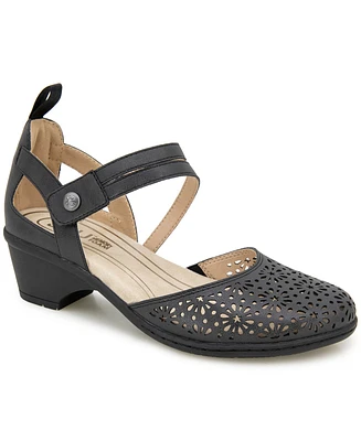 Jbu Women's Bethany Mary Jane Heel Shoe
