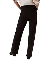 Calvin Klein Jeans Women's 90s Straight-Leg Stretch