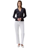 Calvin Klein Jeans Women's Rib-Knit Slim Cardigan