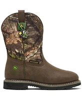 Skechers x John Deere Little Kids Rowood - Moss Canyon Waterproof Boots from Finish Line