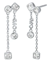 Michael Kors Brilliance Cubic Zirconia Drop Earrings