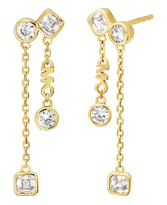 Michael Kors Brilliance Cubic Zirconia Drop Earrings