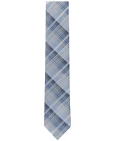 Calvin Klein Men's Ombre Plaid Tie