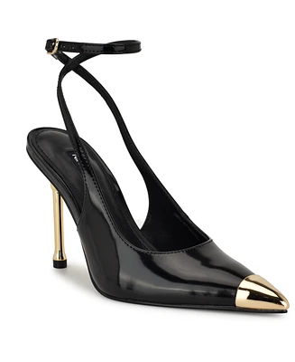 Nine West Women's Monroh Ankle Wrap Stiletto Pumps