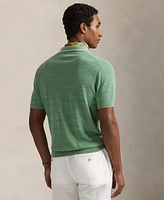 Polo Ralph Lauren Men's Textured Cotton-Linen Sweater