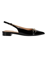 Bandolino Women's Alex Pointy Toe Slingback Flats