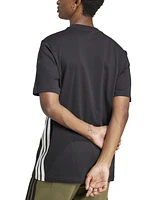 adidas Men's Essential Three-Stripes Single Jersey T-Shirt