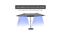 Outdoor Beach Umbrella – Uv-Resistant Shade for Beach, Picnic, or Relaxation