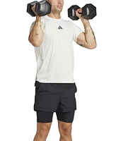 adidas Men's Gym 2-in-1 7" Shorts