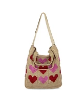 The Sak Women's Lanie Crochet Small Tote Bag