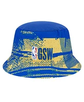 New Era Men's Royal/Gold Golden State Warriors Tip-Off Bucket Hat