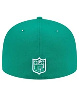 New Era Men's Kelly Green Philadelphia Eagles Checkered 59FIFTY Fitted Hat