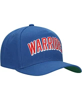 Mitchell & Ness Men's Royal Golden State Warriors Team Up Classic Edition Adjustable Hat