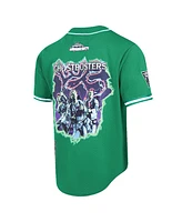 Freeze Max Men's Kelly Green Ghostbusters The Team Baseball Jersey