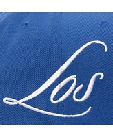 Mitchell & Ness Men's Royal Los Angeles Dodgers Just Don x Mlb Lux Script Snapback Hat