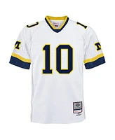 Mitchell & Ness Big Boys and Girls Tom Brady White Michigan Wolverines 1999 College Vault Legacy Jersey