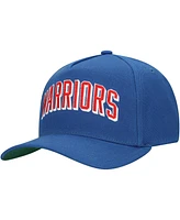 Mitchell & Ness Men's Royal Golden State Warriors Team Up Classic Edition Adjustable Hat