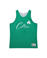 Mitchell & Ness Men's Kelly Green Boston Celtics Hardwood Classics Reversible Mesh Practice Jersey