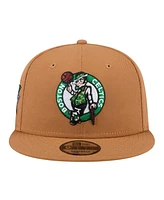 New Era Men's Tan Boston Celtics Color Pack 9FIFTY Snapback Hat