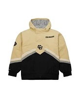 Mitchell & Ness Men's Gold/Black Colorado Buffaloes Throw It Back Retro Full-Zip Windbreaker Jacket