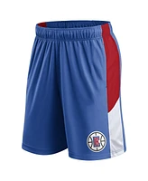 Fanatics Men's Royal La Clippers Practice Performance Shorts