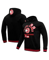 Pro Standard Men's Black Atlanta Hawks Area Code Pullover Hoodie