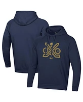 Under Armour Men's Navy Notre Dame Fighting Irish Ireland Hockey All Day Pullover Hoodie