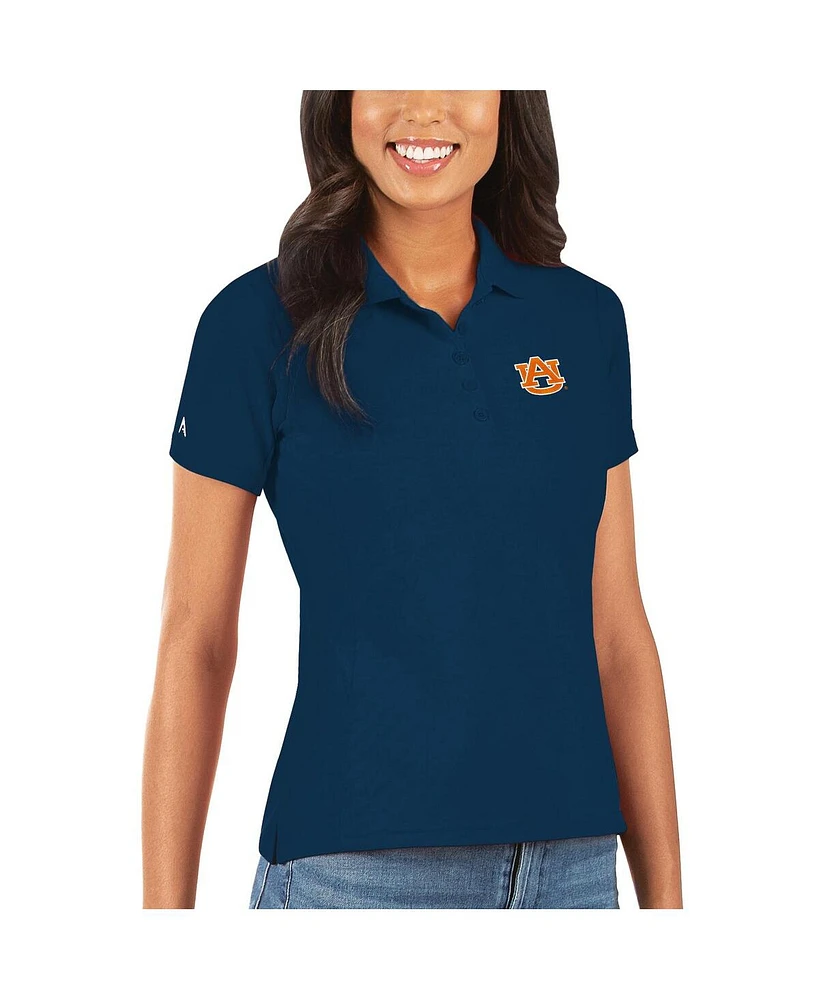 Antigua Women's Navy Auburn Tigers Legacy Pique Polo