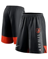 Nike Men's Black Baltimore Orioles Authentic Collection Training Performance Shorts