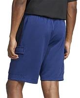 adidas Men's Three-Stripes Tiro 9" Cargo Shorts