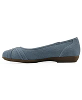 Cliffs by White Mountain Women's Calming Round Toe Ballet Flats