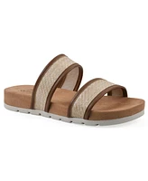 Cliffs by White Mountain Women's Tropical Slide Slip-On Sandals