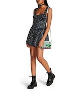 Betsey Johnson Drive Me Crazy Mini Crossbody Bag
