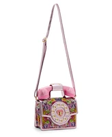 Betsey Johnson Kaleidoscope Floral Phone Small Crossbody Bag