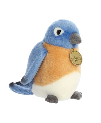 Aurora Small Bluebird Miyoni Realistic Plush Toy Blue 5.5