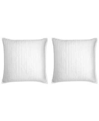 Hotel Collection Chain Links 2-Pc. Sham Set, European, Exclusively at Macy's