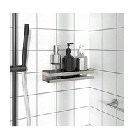 Shower Shelf 11.8"x3.9"x2.4" Brushed 304 Stainless Steel